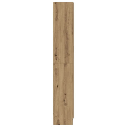 Credenza Alta Rovere Artigianale 82,5x30,5x185 cm in Truciolato | homemem39