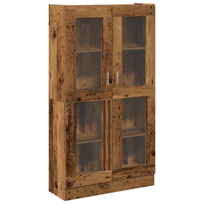 Credenza Alta Legno Antico 82,5x30,5x150 cm in Truciolato | homemem39