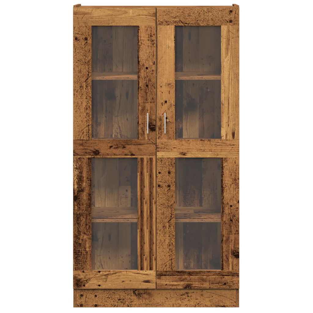Credenza Alta Legno Antico 82,5x30,5x150 cm in Truciolato | homemem39