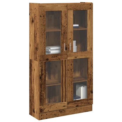 Credenza Alta Legno Antico 82,5x30,5x150 cm in Truciolato | homemem39