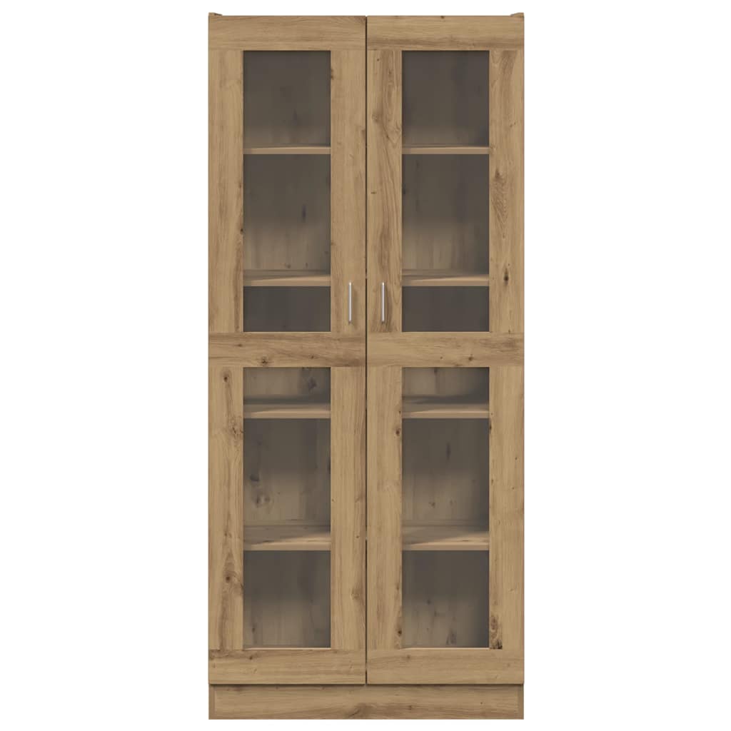 Credenza Alta Rovere Artigianale 82,5x30,5x185 cm in Truciolato | homemem39