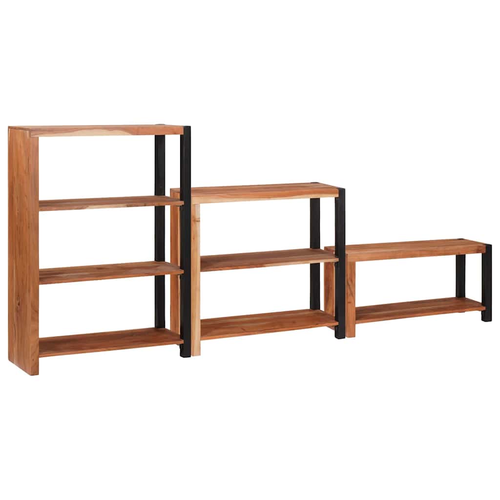 Libreria 3 pcs Marrone 80 x 30 x 110 cm | homemem39