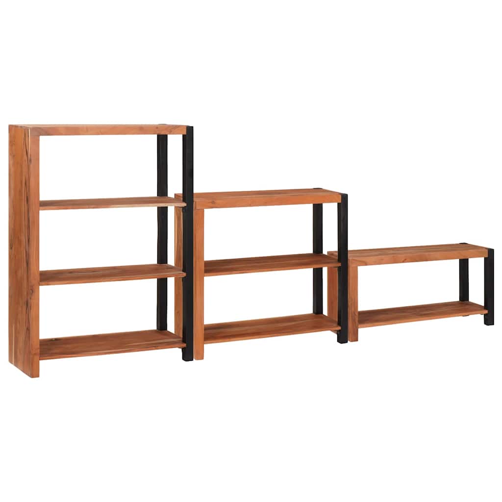 Libreria 3 pcs Marrone 80 x 30 x 110 cm | homemem39