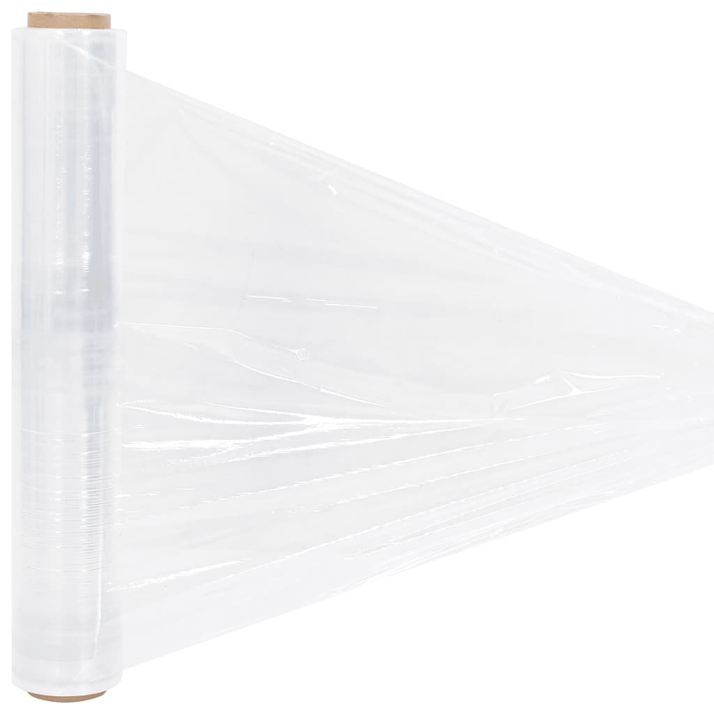 Film Estensibile 2 pz Trasparente 20 μm 50 cm x 150 m | homemem39