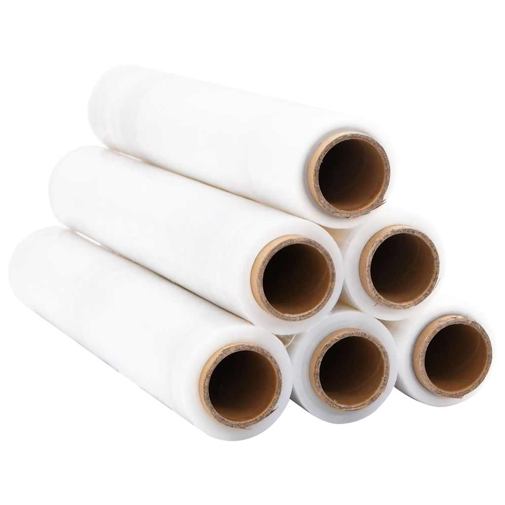 Film Estensibile 6 pz Trasparente 17 μm 50 cm x 150 m | homemem39