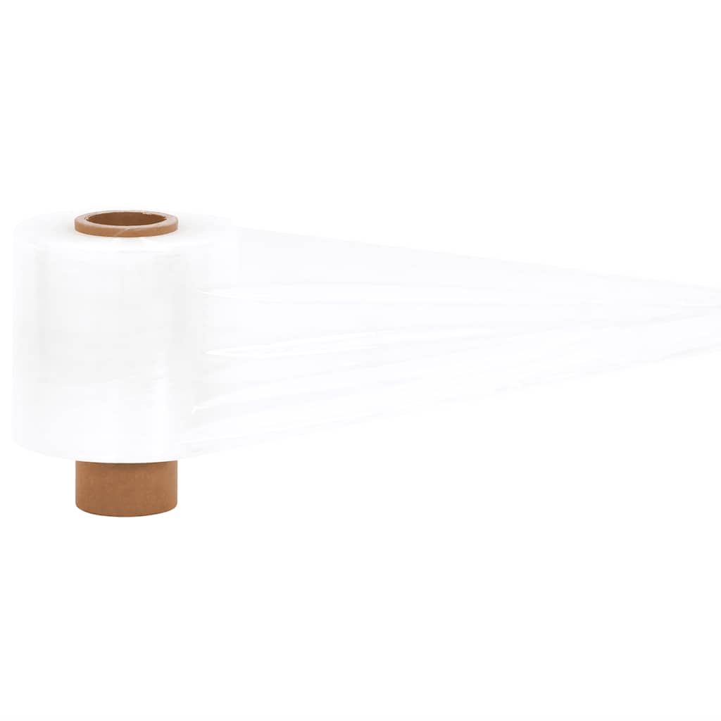 Film Estensibile con Manico 10 pz Trasparente 23 μm 50cm x 150m | homemem39