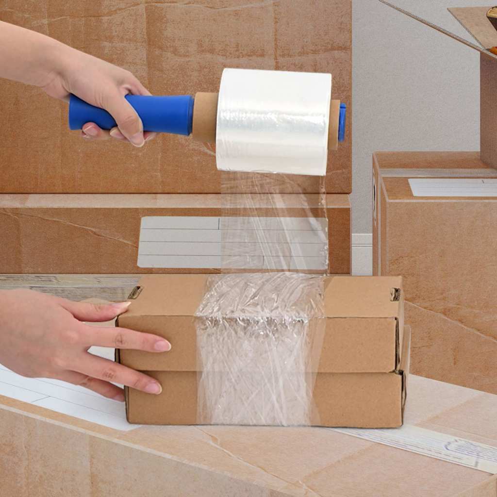 Film Estensibili 50 pz Trasparenti 23 μm 10 cm x 150 m | homemem39
