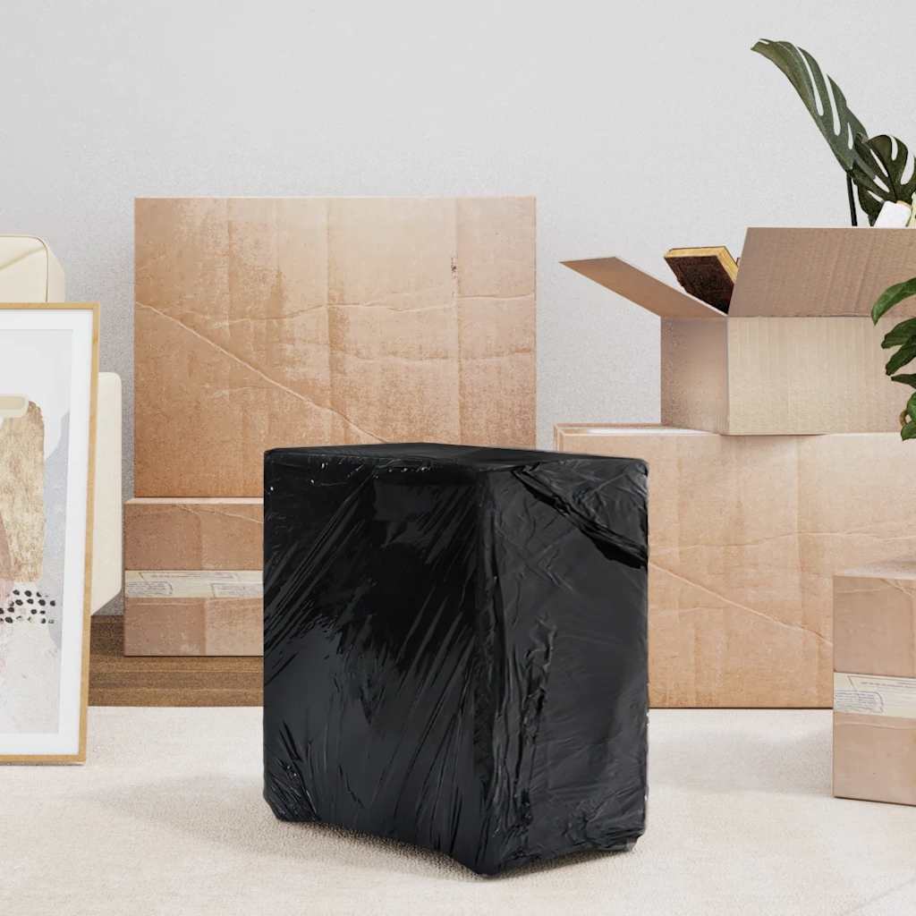 Film Estensibile 2 pz Nero 20 μm 50 cm x 300 m | homemem39