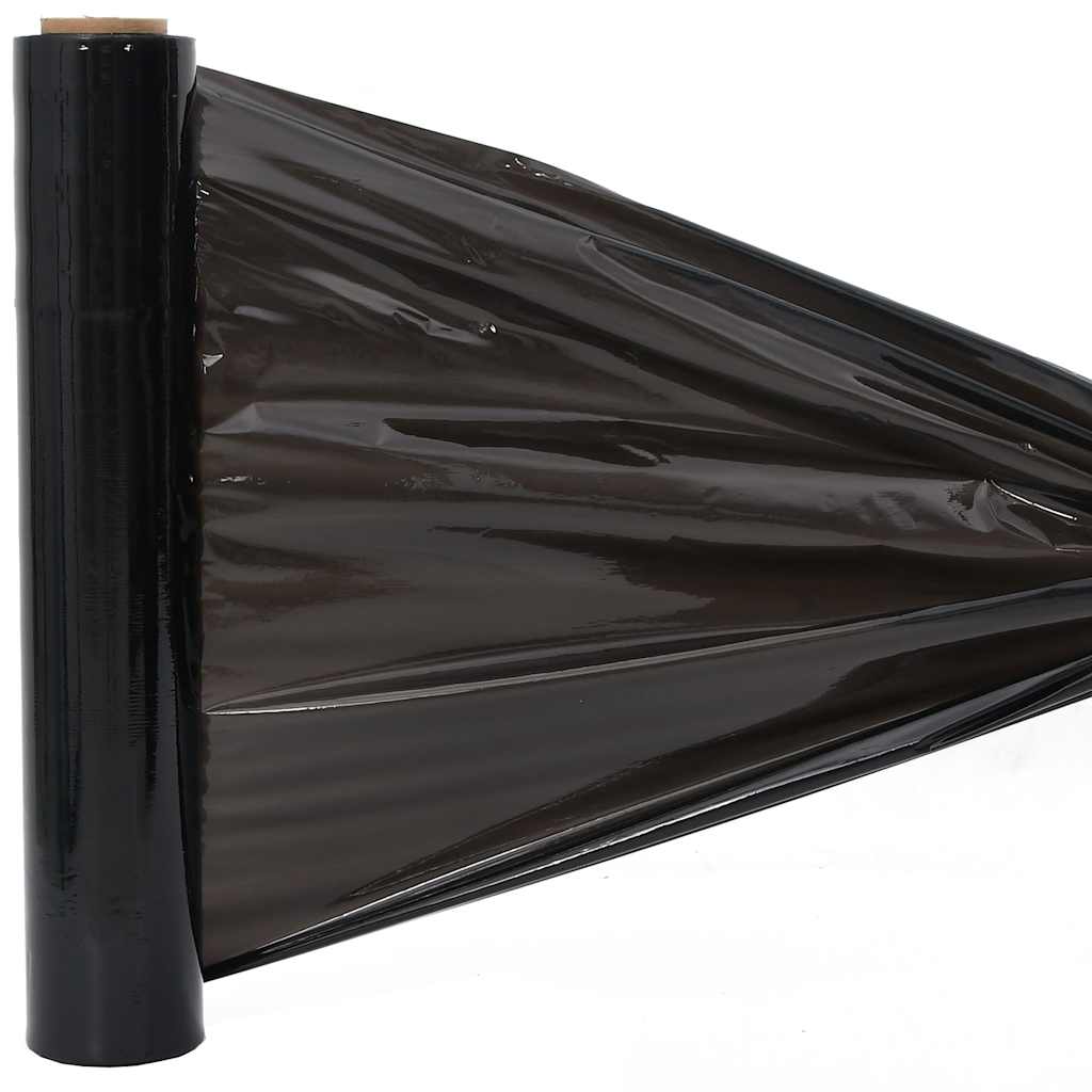 Film Estensibile 6 pz Nero 30 μm 50 cm x 300 m | homemem39