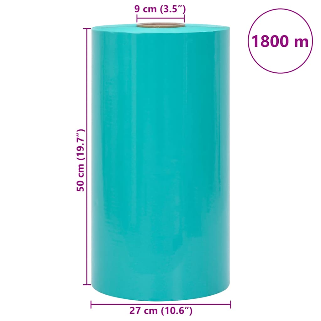 Film Estensibile Agricolo Verde 25 μm 50 cm x 1800 m | homemem39