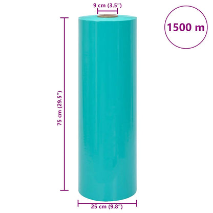 Film Estensibile Agricolo Verde 25 μm 75 cm x 1500 m