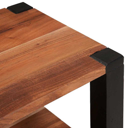 Credenza Marrone 70 x 30 x 75 cm Legno di Acacia Massello