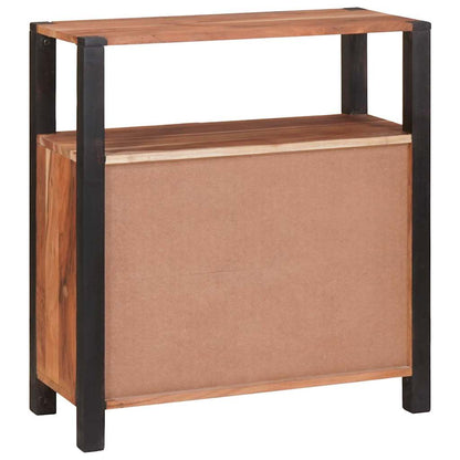 Credenza Marrone 70 x 30 x 75 cm Legno di Acacia Massello