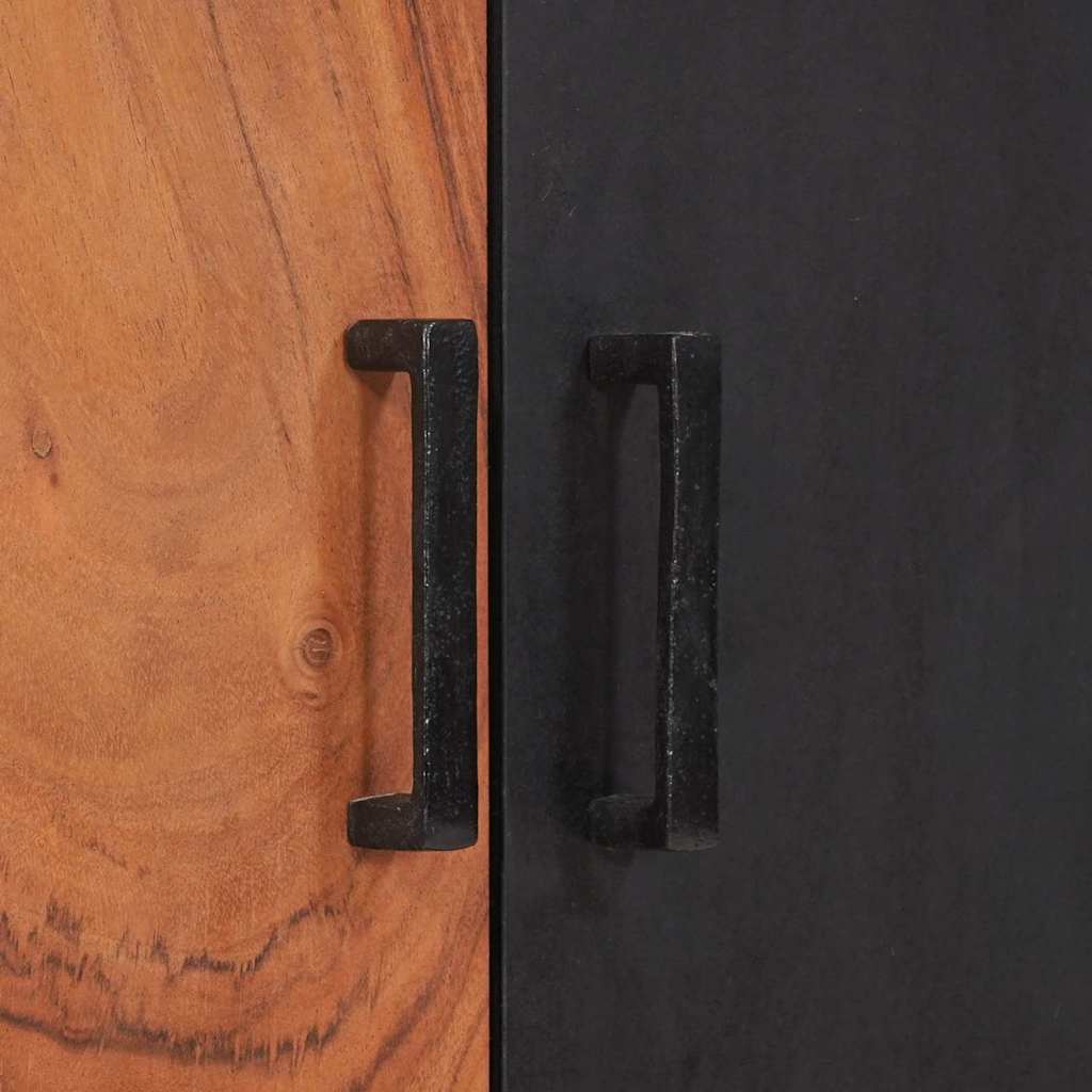 Credenza Marrone 55 x 30 x 75 cm Legno di Acacia Massello