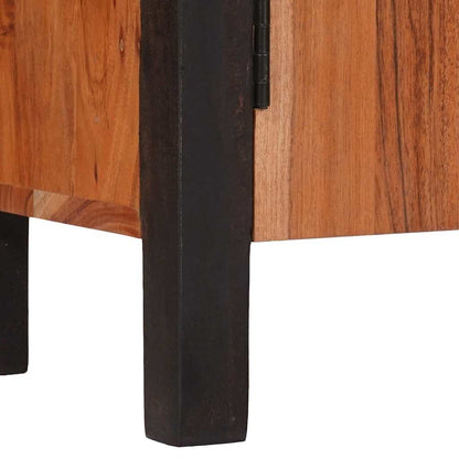 Credenza Marrone 55 x 30 x 75 cm Legno di Acacia Massello
