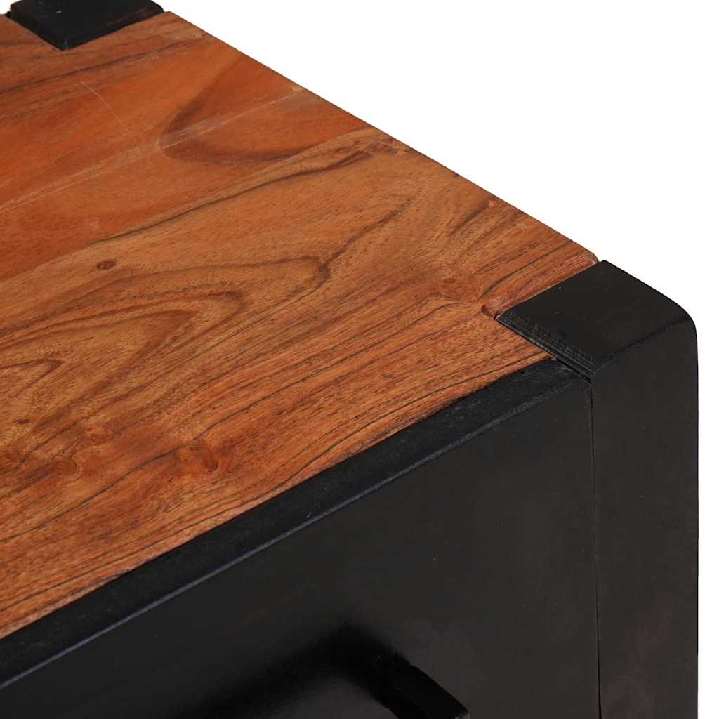 Credenza Marrone 55 x 30 x 75 cm Legno di Acacia Massello