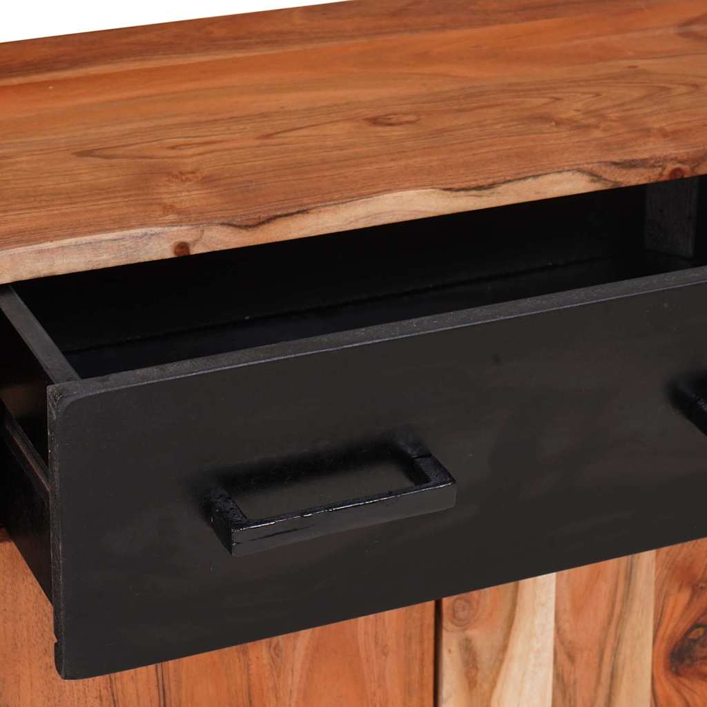Credenza Marrone 55 x 30 x 75 cm Legno di Acacia Massello