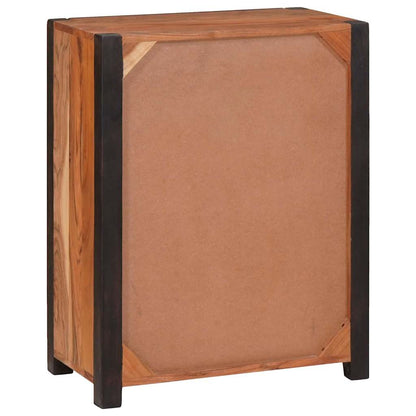 Credenza Marrone 55 x 30 x 75 cm Legno di Acacia Massello