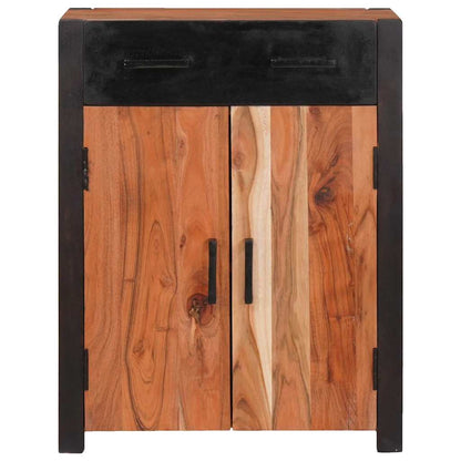 Credenza Marrone 55 x 30 x 75 cm Legno di Acacia Massello