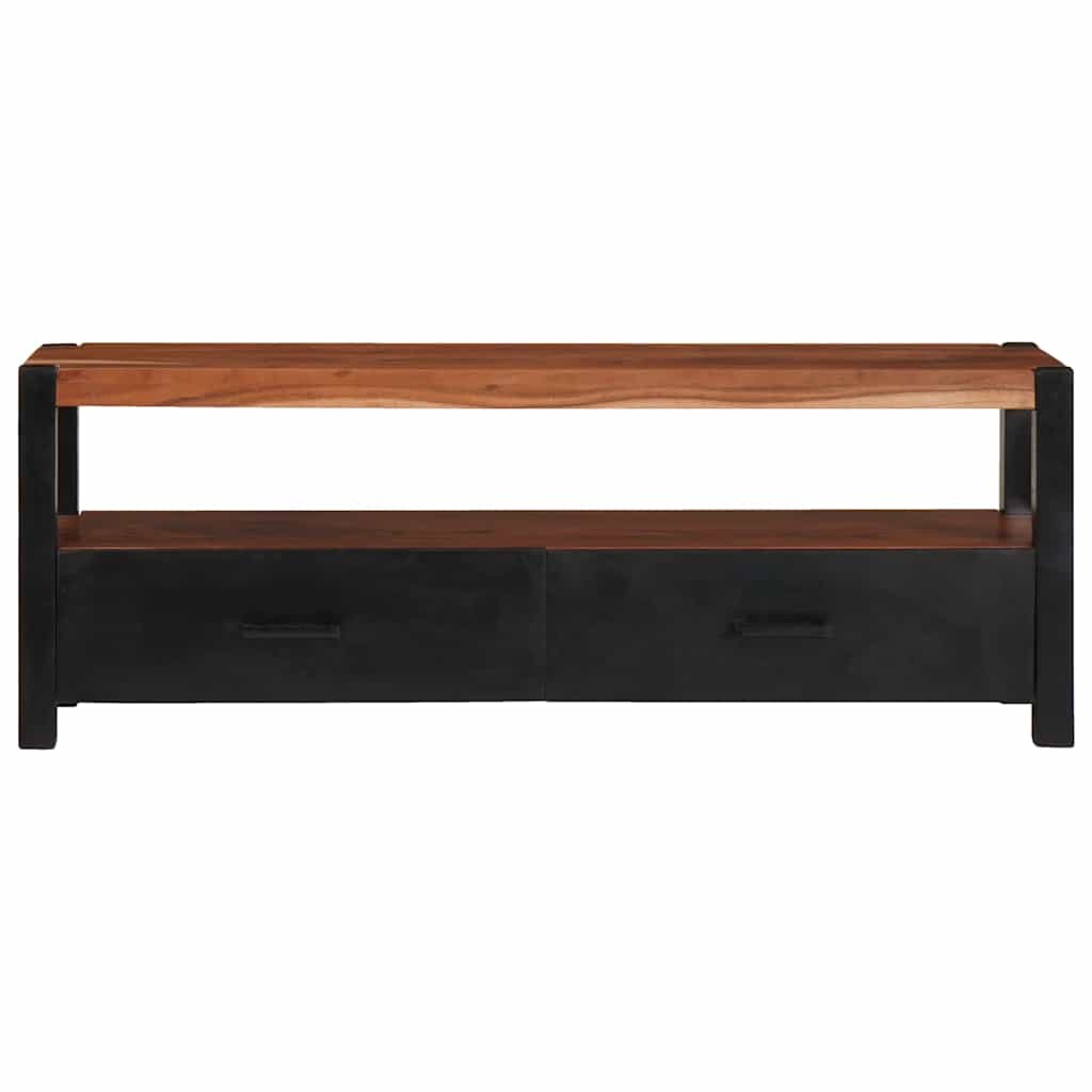 Mobile per media con cassetto Marrone 110 x 30 x 40 cm