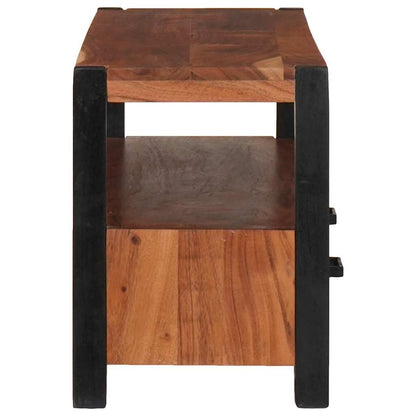 Mobile per media con cassetto Marrone 110 x 30 x 40 cm