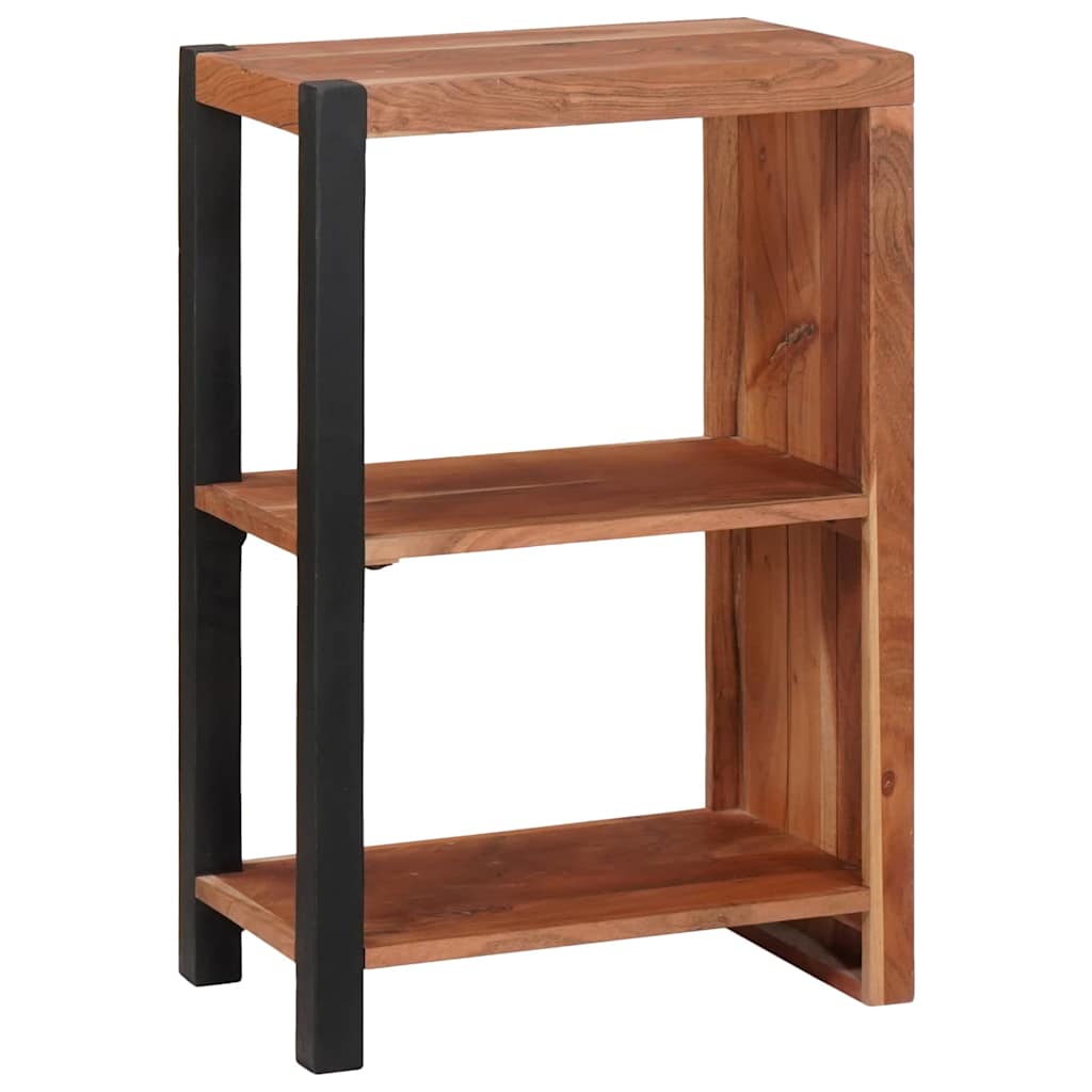 Libreria Marrone 50 x 30 x 75 cm Legno di Acacia Massello