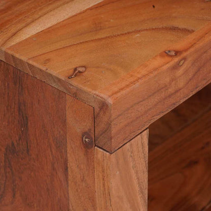 Libreria Marrone 50 x 30 x 40 cm Legno di Acacia Massello