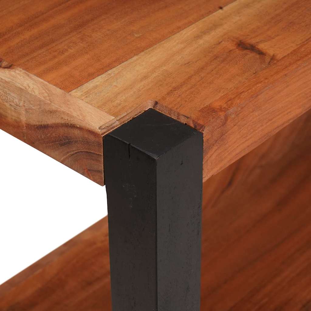 Libreria Marrone 80 x 30 x 75 cm Legno di Acacia Massello