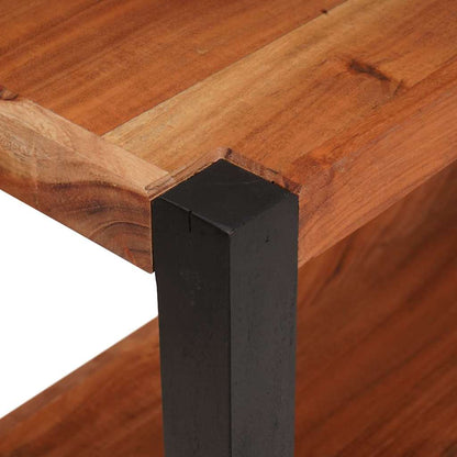 Libreria Marrone 80 x 30 x 40 cm Legno di Acacia Massello