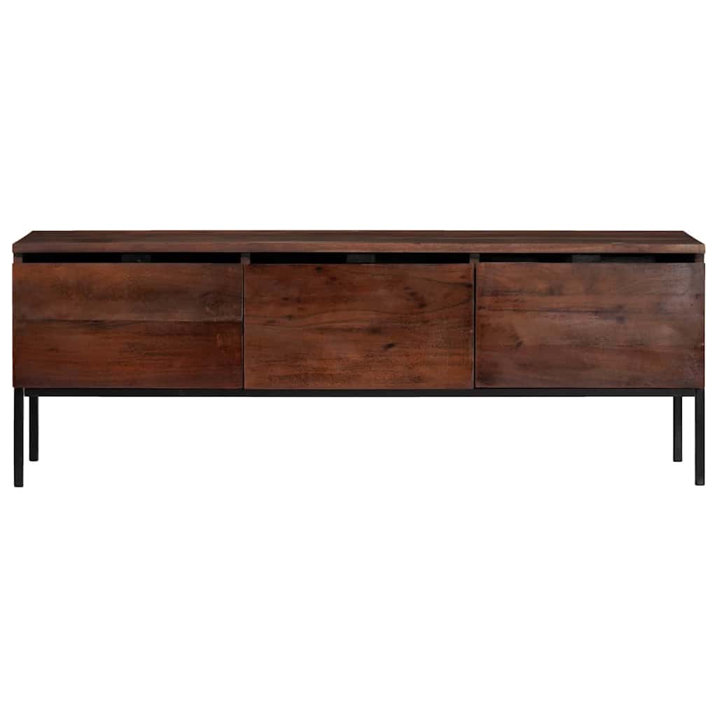 Mobile TV con cassetto marrone ambrato 110 x 30 x 36 cm | homemem39