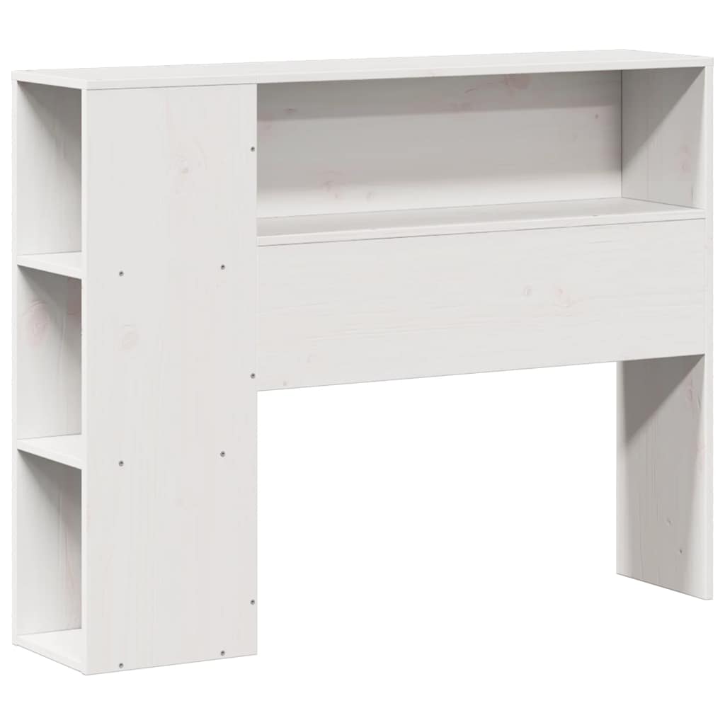 Letto con Libreria senza Materasso 75x190 cm in Legno Pino | homemem39