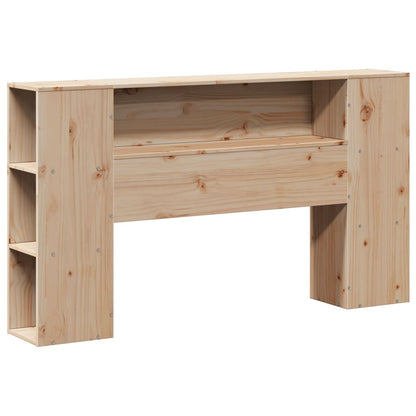 Letto Libreria senza Materasso 135x190 cm in Legno di Pino | homemem39