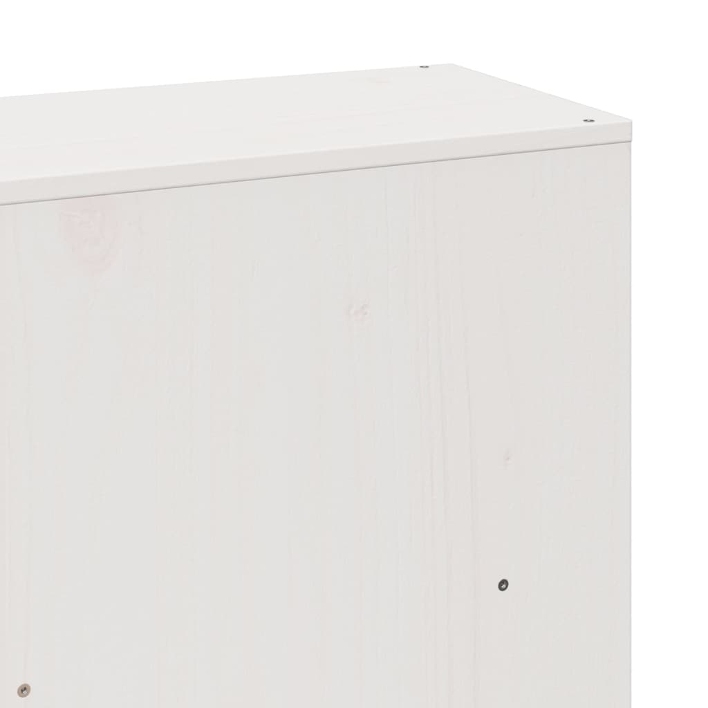 Giroletto con Libreria senza Materasso 180x200 cm in Legno Pino