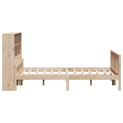 Letto Libreria senza Materasso 120x190cm Legno Massello di Pino