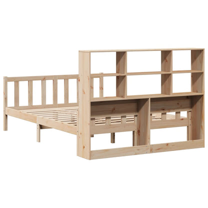 Letto Libreria senza Materasso 120x190cm Legno Massello di Pino