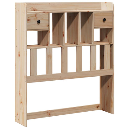 Letto Libreria senza Materasso 90x190 cm Legno Massello Pino | homemem39