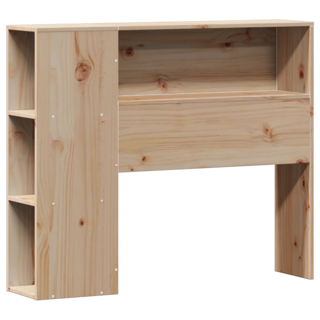 Letto Libreria senza Materasso 90x200 cm Legno Massello Pino - homemem39