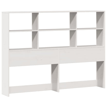 Letto Libreria senza Materasso Bianco 120x200 cm Legno di Pino - homemem39