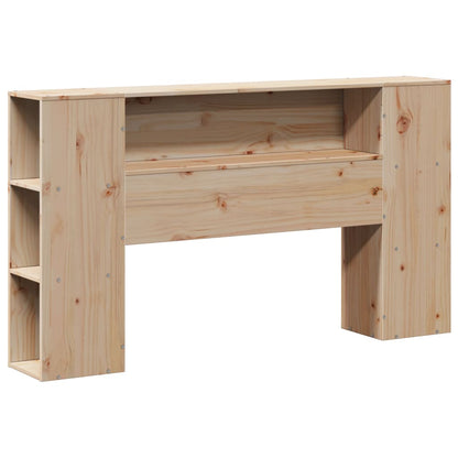 Letto Libreria senza Materasso 120x200cm Legno Massello di Pino - homemem39