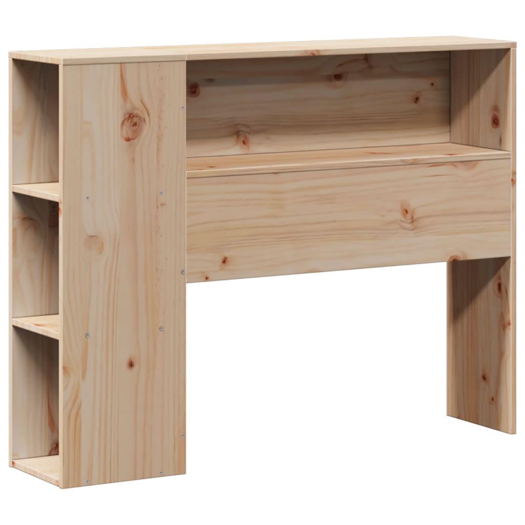 Giroletto con Libreria senza Materasso 75x190 cm in Legno Pino - homemem39