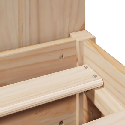 Giroletto con Libreria senza Materasso 75x190 cm in Legno Pino | homemem39