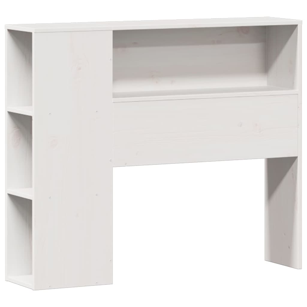 Letto con Libreria senza Materasso 75x190 cm in Legno Pino - homemem39