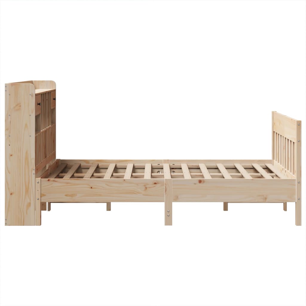 Letto senza Materasso 120x190 cm in Legno Massello di Pino