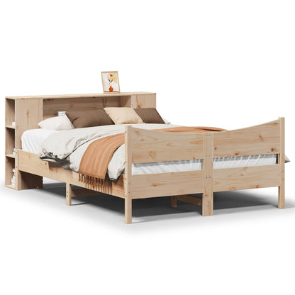 Letto senza Materasso 135x190 cm in Legno Massello di Pino