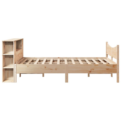 Letto senza Materasso 135x190 cm in Legno Massello di Pino