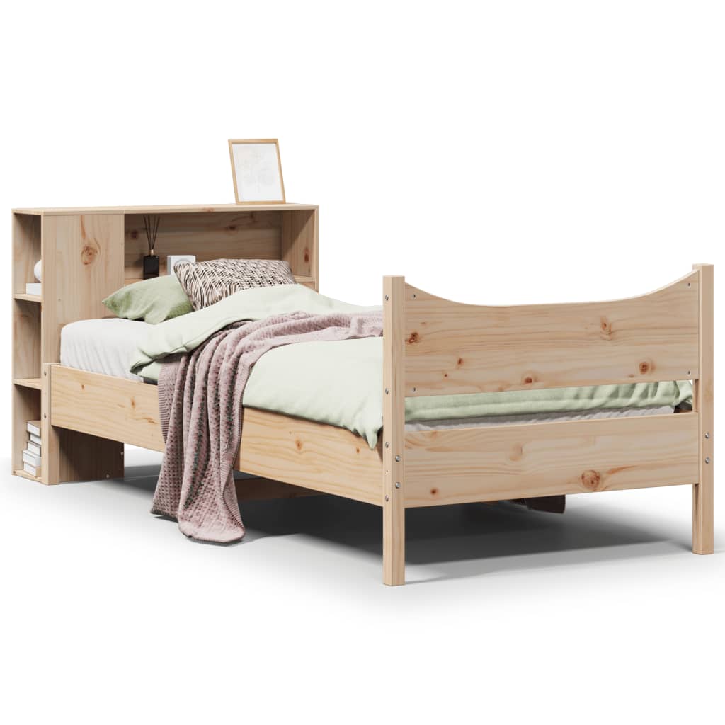 Giroletto senza Materasso 75x190 cm in Legno Massello di Pino | homemem39