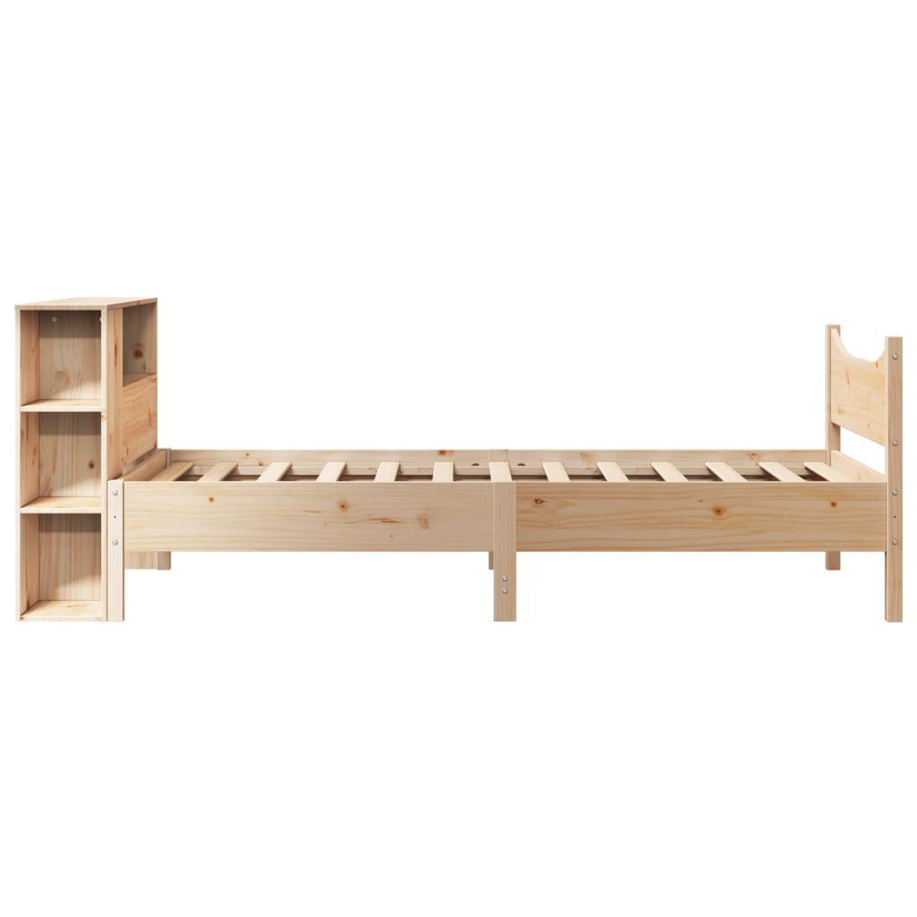 Giroletto senza Materasso 75x190 cm in Legno Massello di Pino | homemem39