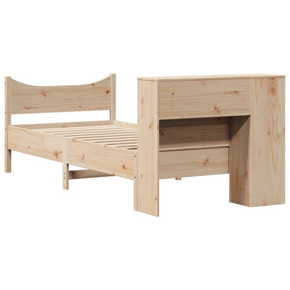 Giroletto senza Materasso 75x190 cm in Legno Massello di Pino | homemem39