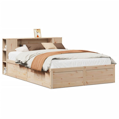 Letto senza Materasso 120x190 cm in Legno Massello di Pino - homemem39