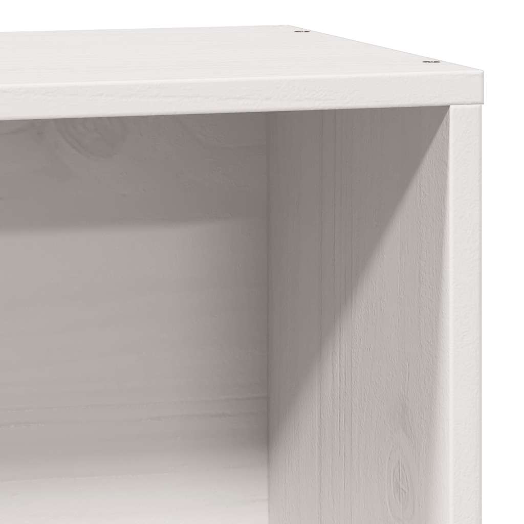 Giroletto senza Materasso Bianco 75x190 Legno Massello di Pino | homemem39